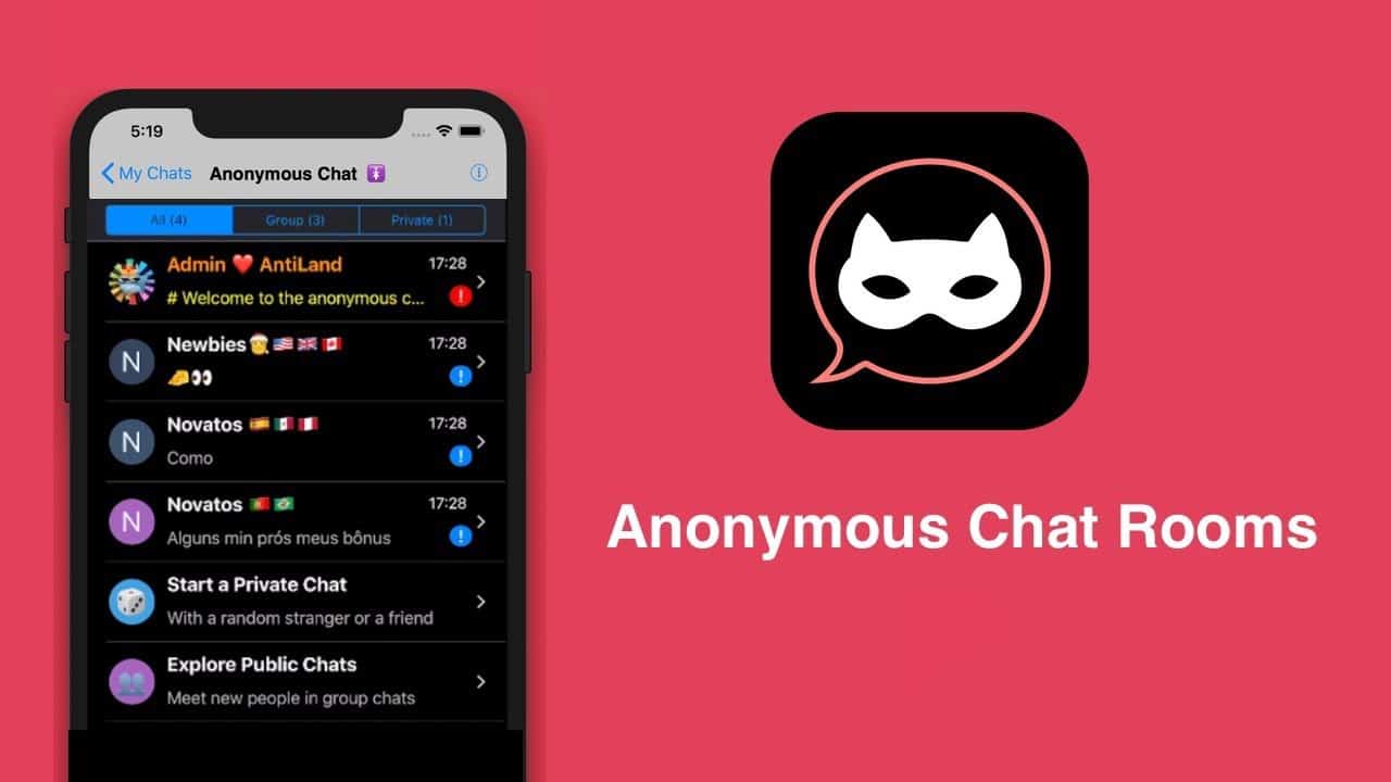 anonymous chat rooms dating app review