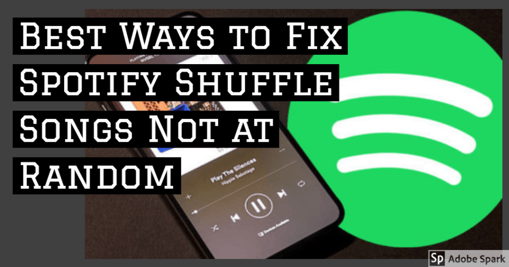 spotify turn off shuffle app