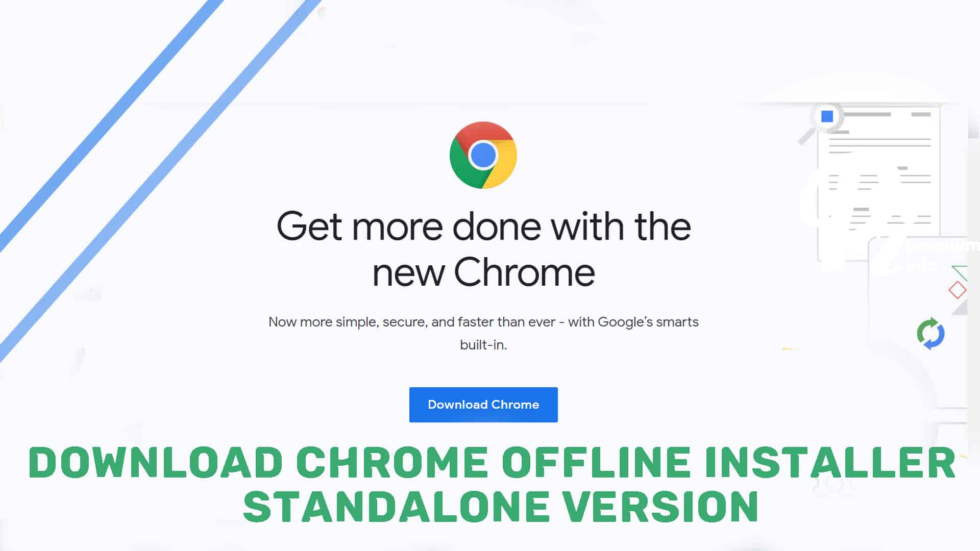 google chrome stand alone installer