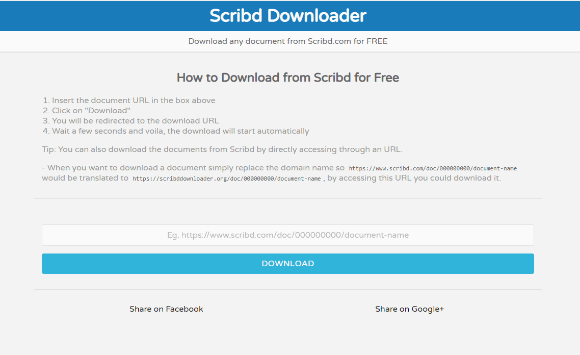 Best Scribd Downloader - Download Any Scribd Documents Free