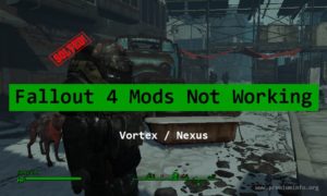 vortex mod manager fallout 4 not working